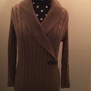 Calvin Klein Cable knit Sweater dress.